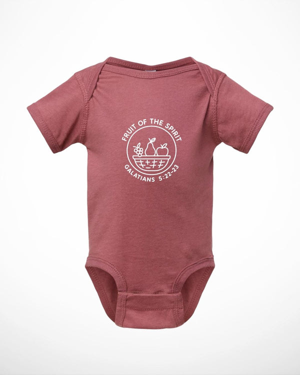 FRUIT OF THE SPIRIT INFANT ONESIE