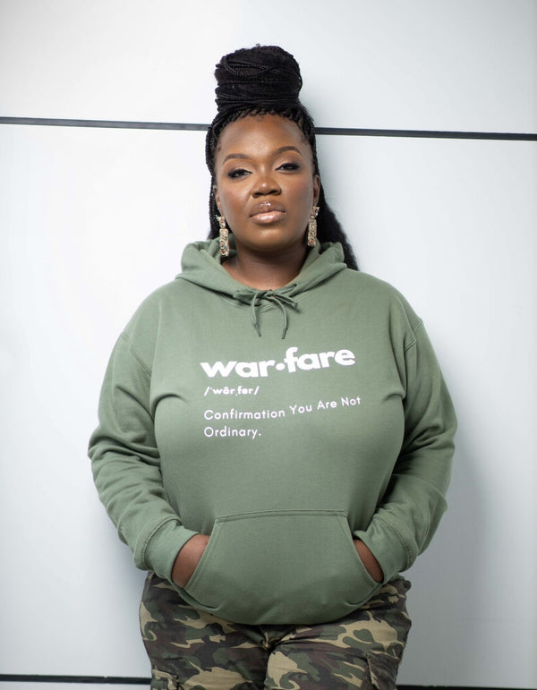 WARFARE - CONFIRMATION YOU ARE NOT ORDINARY UNISEX HOODIE