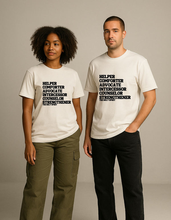 HOLY SPIRIT OUR HELPER UNISEX TEE