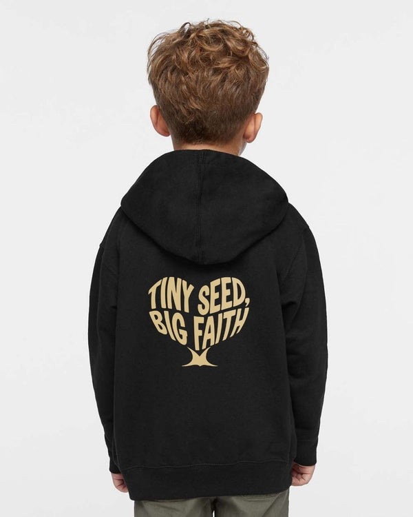 TINY SEED - BIG FAITH TODDLER PUFF PRINT HOODIE