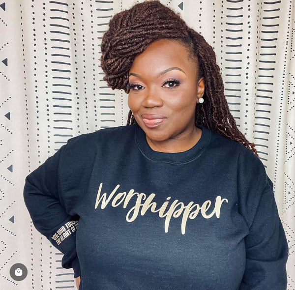 WORSHIPPER UNISEX SWEATSHIRT