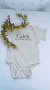 Name & Meaning Infant Onesies - Beyond The Aisle