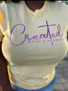 Created With Purpose // Crewneck T-Shirt - Beyond The Aisle