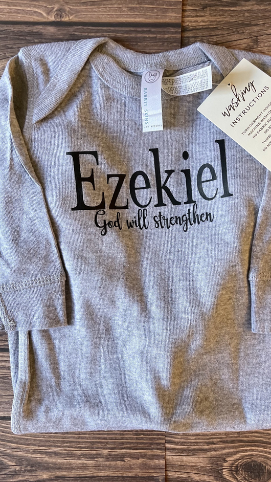 Name & Meaning Infant Onesies - Beyond The Aisle